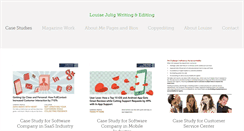 Desktop Screenshot of louisejulig.com